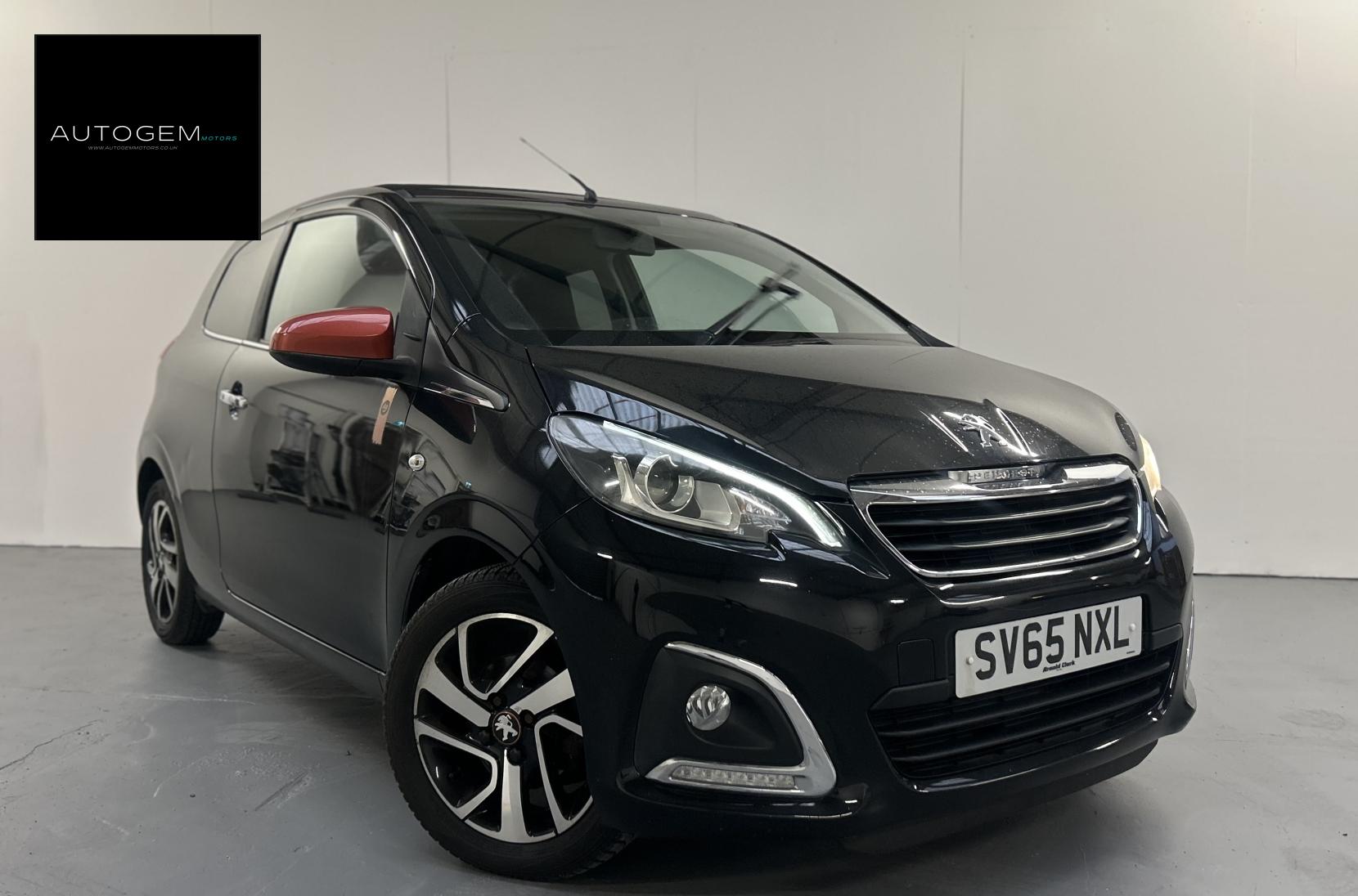 Peugeot 108 1.2 PureTech Roland Garros Top! 3dr Petrol Manual Euro 6 (82 ps)