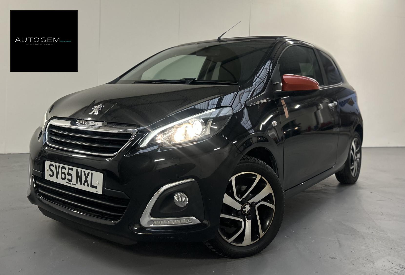 Peugeot 108 1.2 PureTech Roland Garros Top! 3dr Petrol Manual Euro 6 (82 ps)