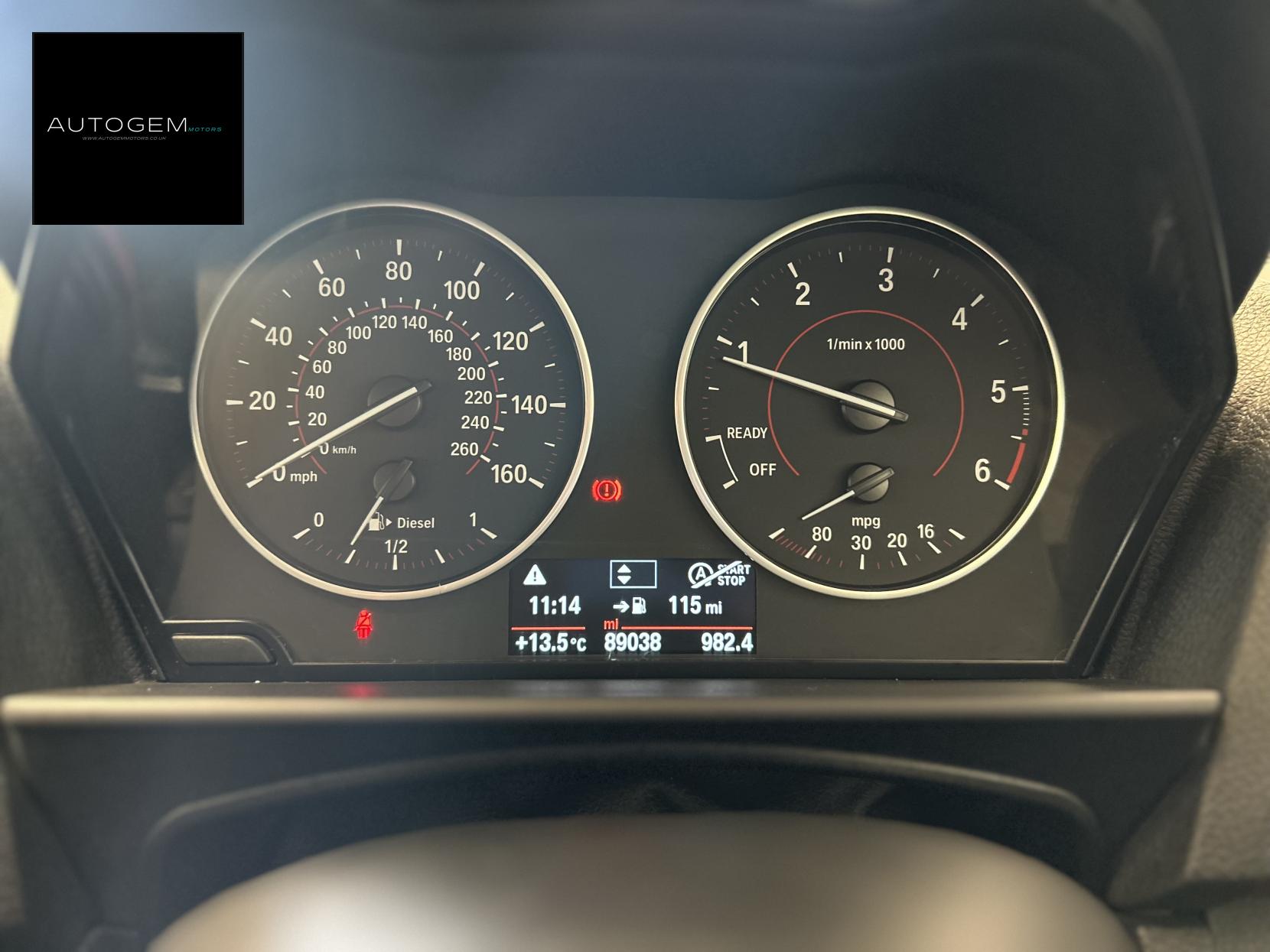 BMW 1 Series 2.0 118d Sport Hatchback 3dr Diesel Manual Euro 6 (s/s) (150 ps)