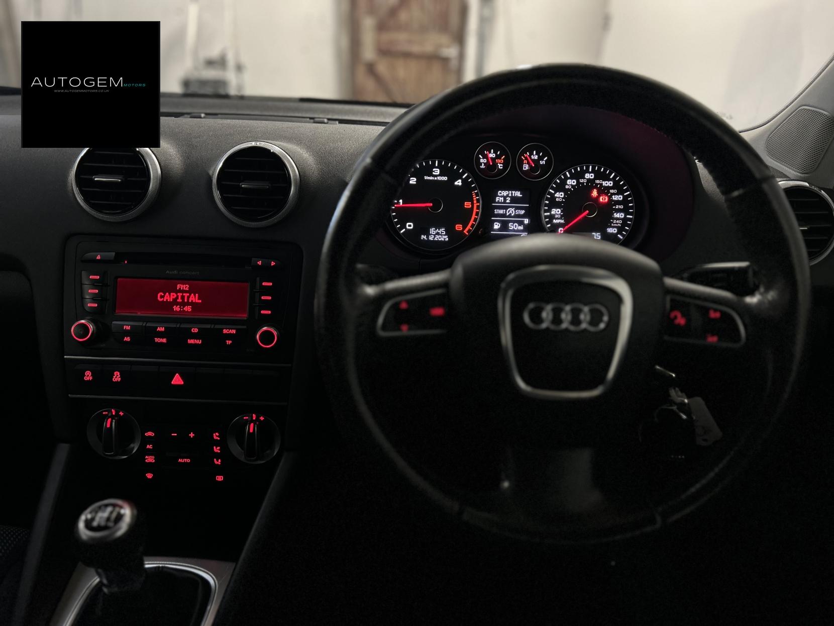 Audi A3 2.0 TDI Sport Sportback 5dr Diesel Manual Euro 5 (s/s) (140 ps)